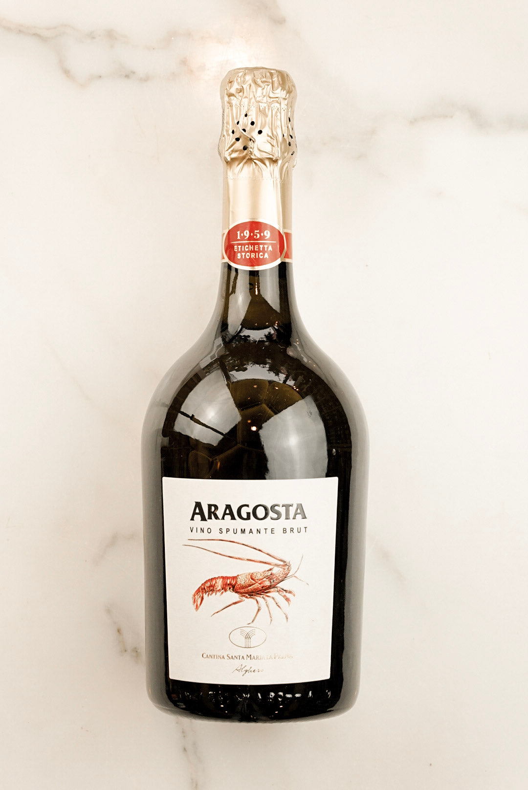 Santa Maria la Palma, Aragosta Vino Spumante Brut